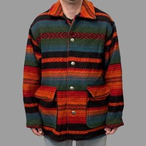 Vintage 90’s/00’s Woolrich Native Inspired Wool Blend Coat
